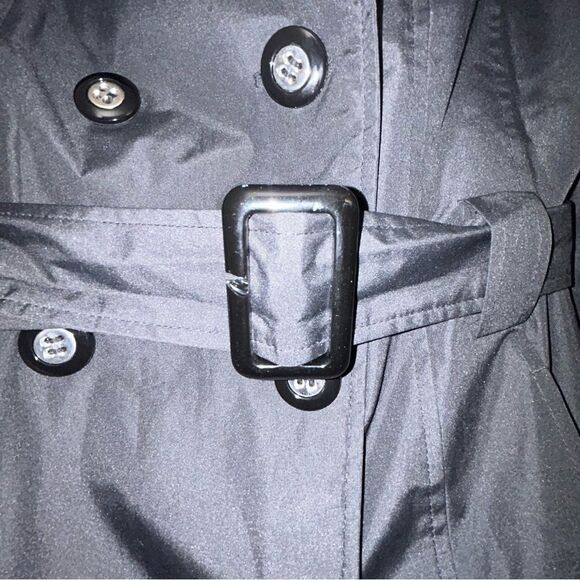 Guess Double Breasted Long Sleeve Trench Coat - Picture 5 of 11